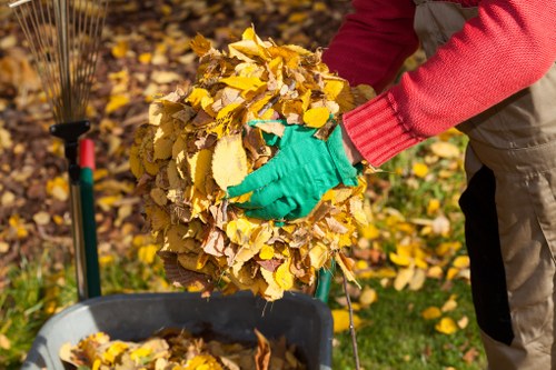 Commercial waste removal services in Spitalfields