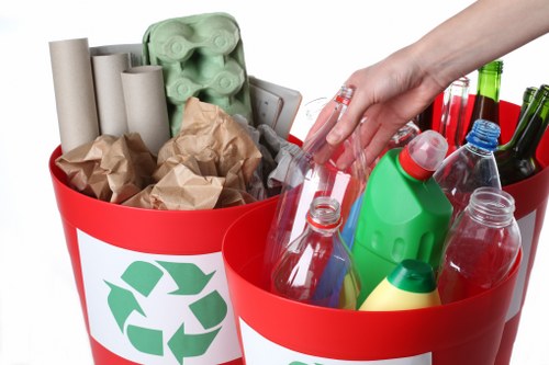 Eco-friendly disposal practices in Spitalfields flat clearance