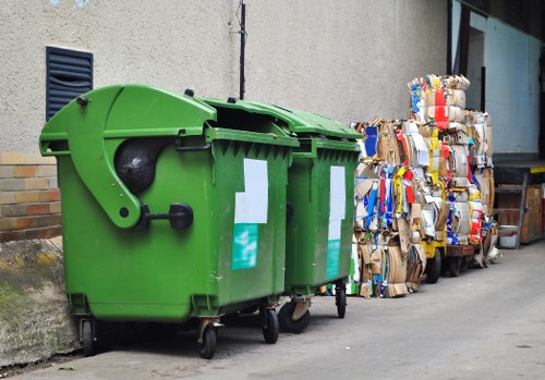 Eco-friendly recycling and disposal during house clearance in Spitalfields